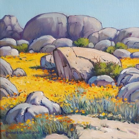 Oil on Stretched CanvasSize: (305x305x17)mmUnframedSOLD 2015(by Franschhoek Art House)
